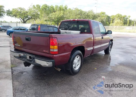2002 GMC Sierra 1500 Sle из США, поврежденный, VIN 2GTEC19T621121980